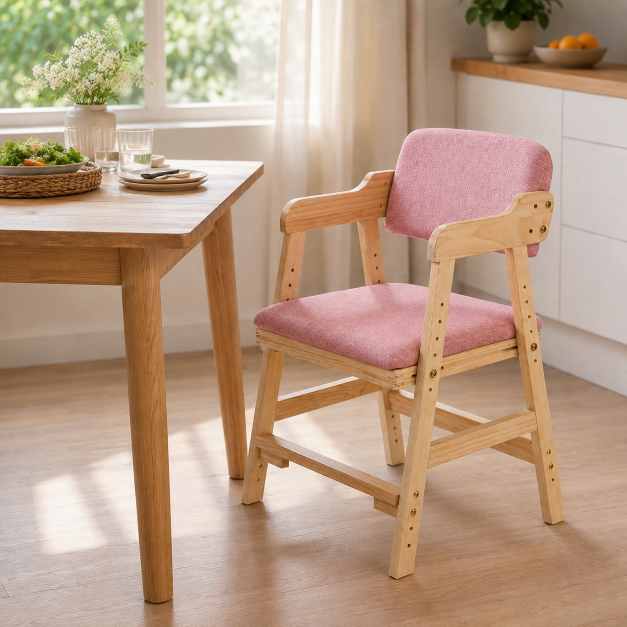 Chaise haute bébé évolutive pratique pour des repas sereins au quotidien à la maison
